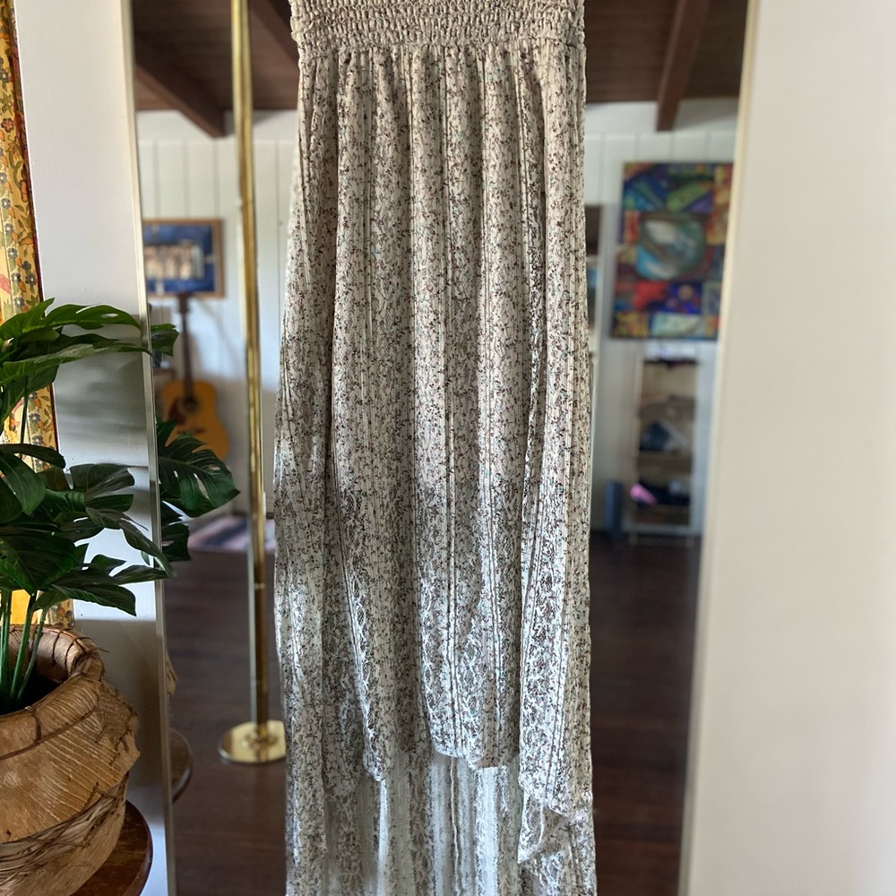 American Rag Asymmetrical Dress in Black and White